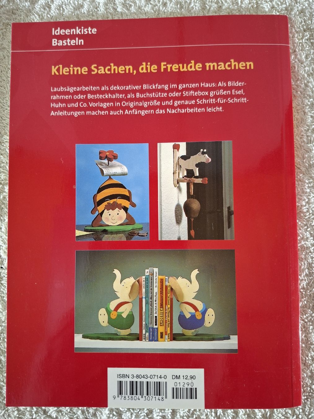 Libri: 5 Bastelbüchlein für Holz – Usato da Grindelwald venduto da carro5 6