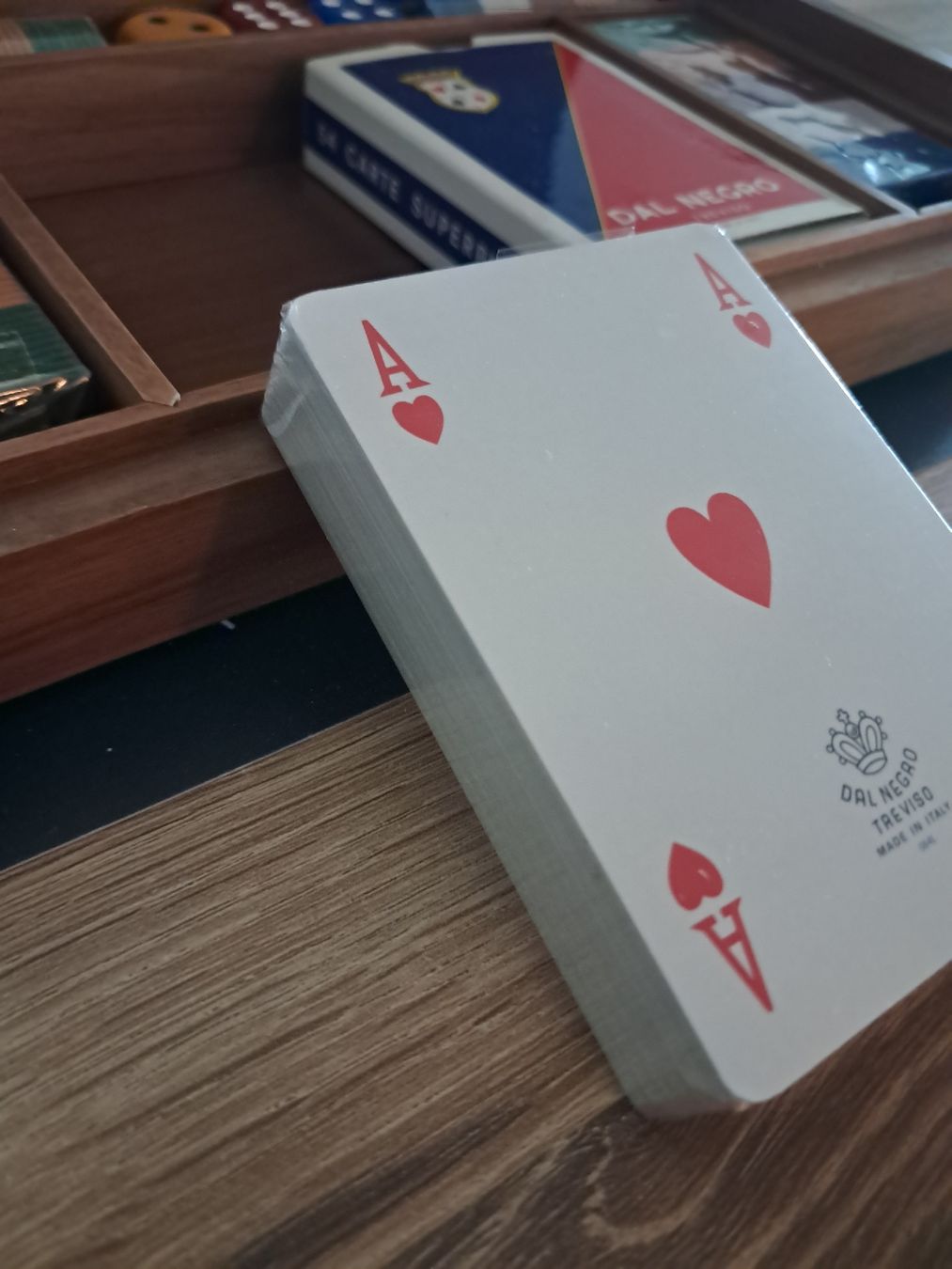 Giochi: DAL NEGRO KARTEN SET IN SCHÖNER HOLZBOX – Usato da Einsiedeln venduto da Biberchrouser76 2