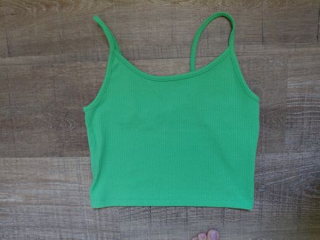 Damen Top Grösse M Gruen Neu