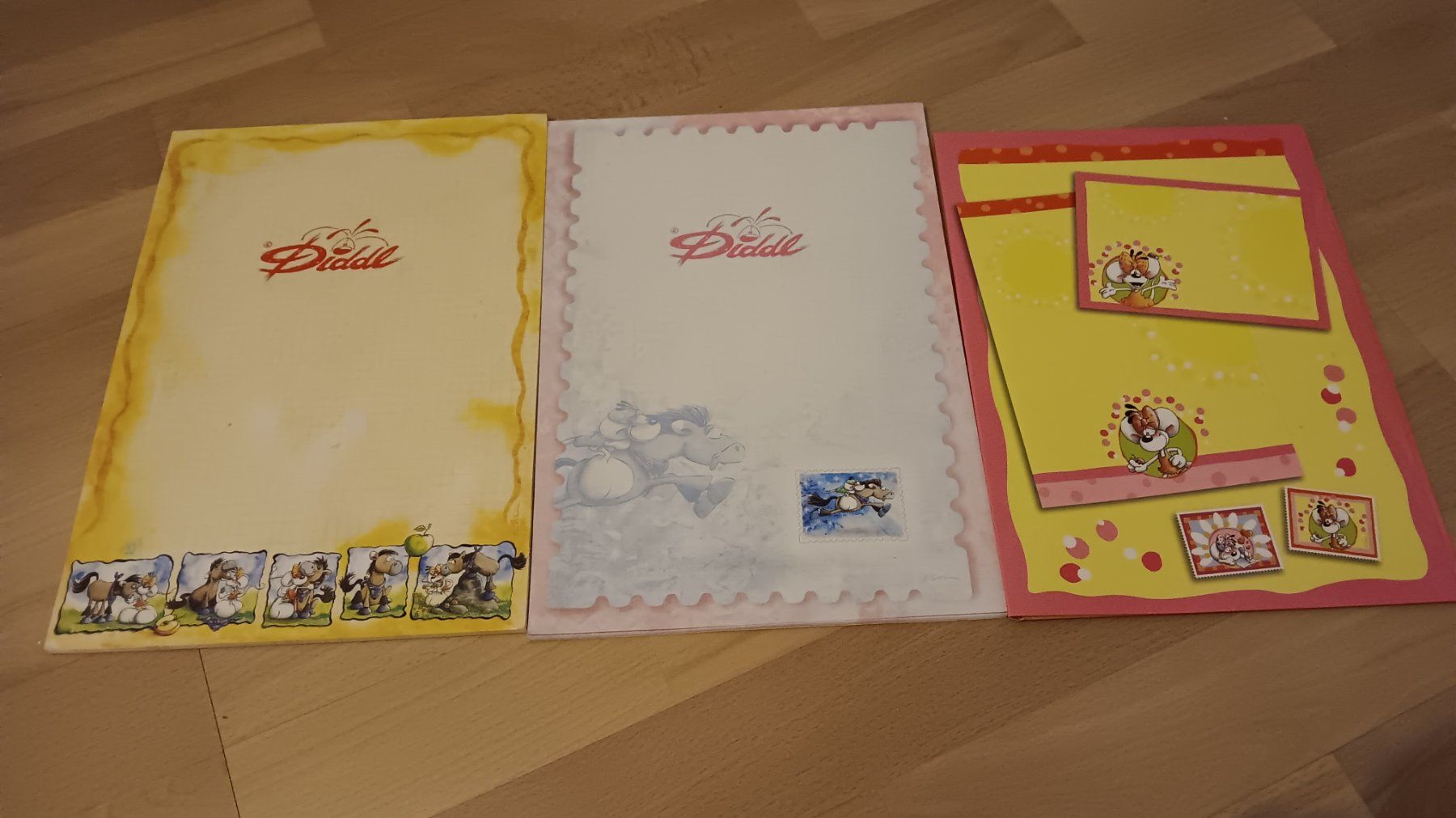 Blocchi: Diddl / Diddlina Briefpapier Set / Papier Set – Nuovo (secondo la descrizione) da Dietikon venduto da Rabia