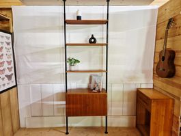 Schönes Teleskopregal 60er 70er Nr. 42 (pfuedrikson)