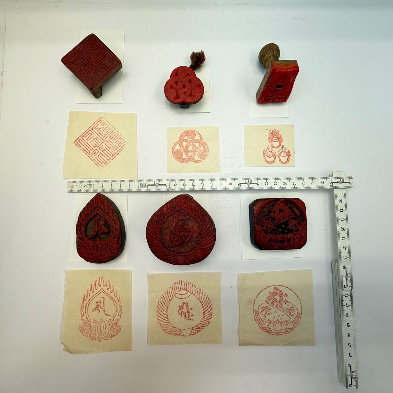 Stempel: Holzstempel Hanko  Japan   19. Jh. – Gebraucht aus Bern von mbtiti 9