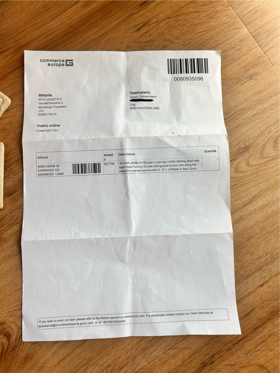 Gucci Ohrringe & -stecker: Gucci Doppel G Ohrringe  – Gebraucht aus Rotkreuz von Galadriel 3