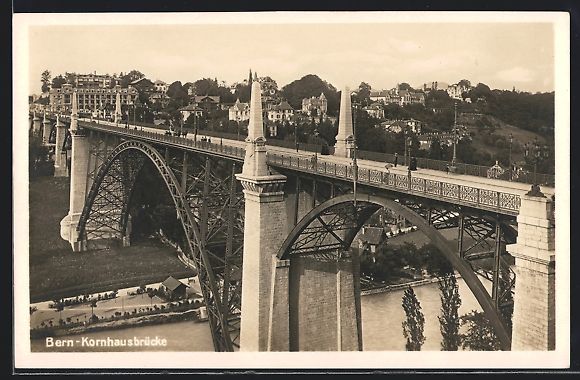 Ansichtskarten: AK Bern, An der Kornhausbrücke – Gebraucht aus Berlin von bartko-reher