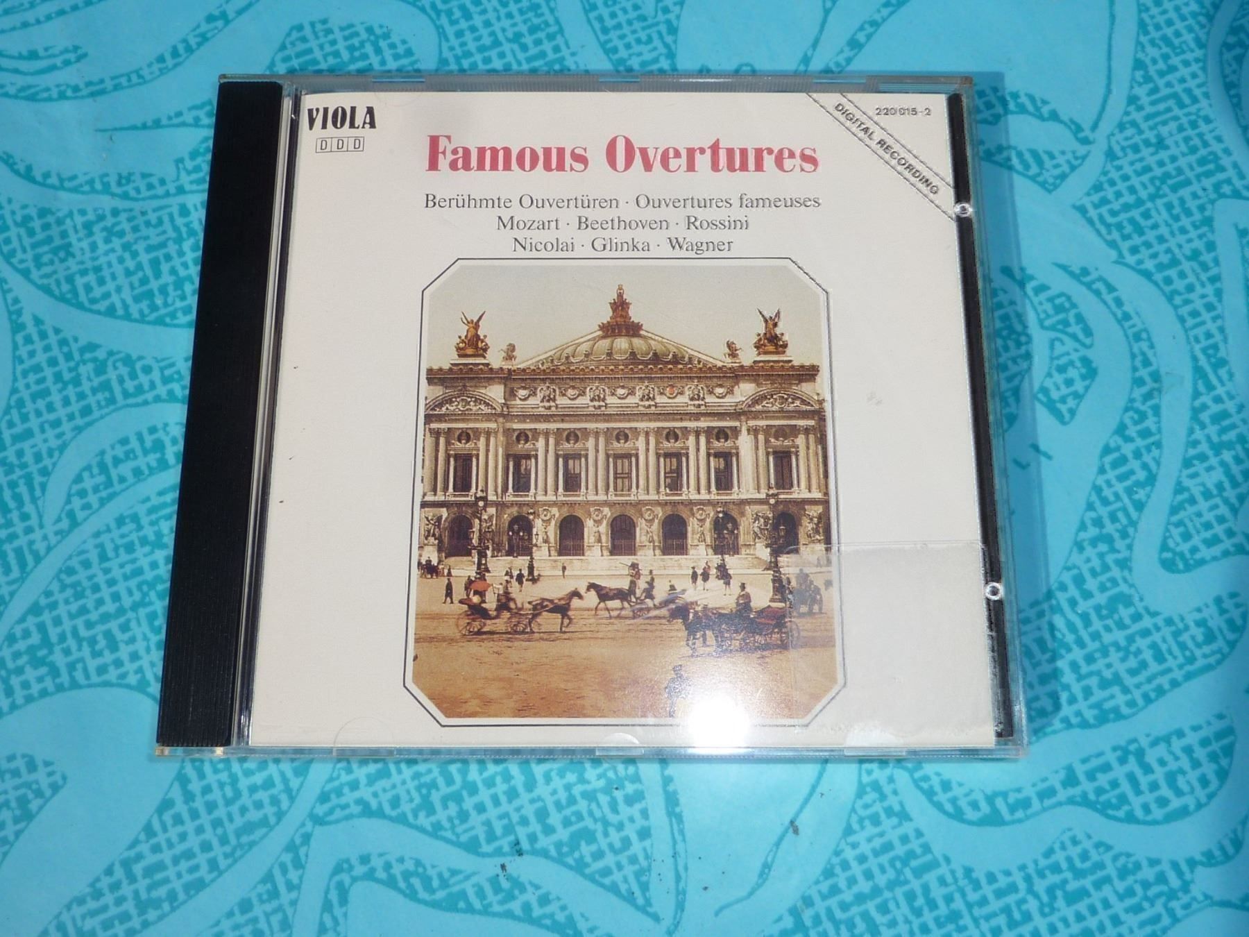 CD: CD Famous Overtures – Nuovo e nell'imballaggio originale da Gelfingen venduto da btrottmann