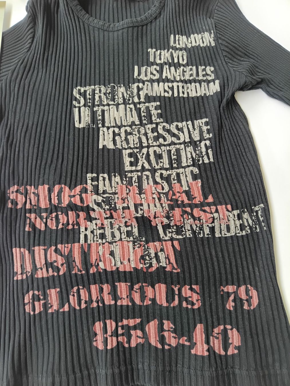 T-Shirts: Langarm-Rippshirt – Neu (gemäss Beschreibung) aus Wängi von Ladys_First 3