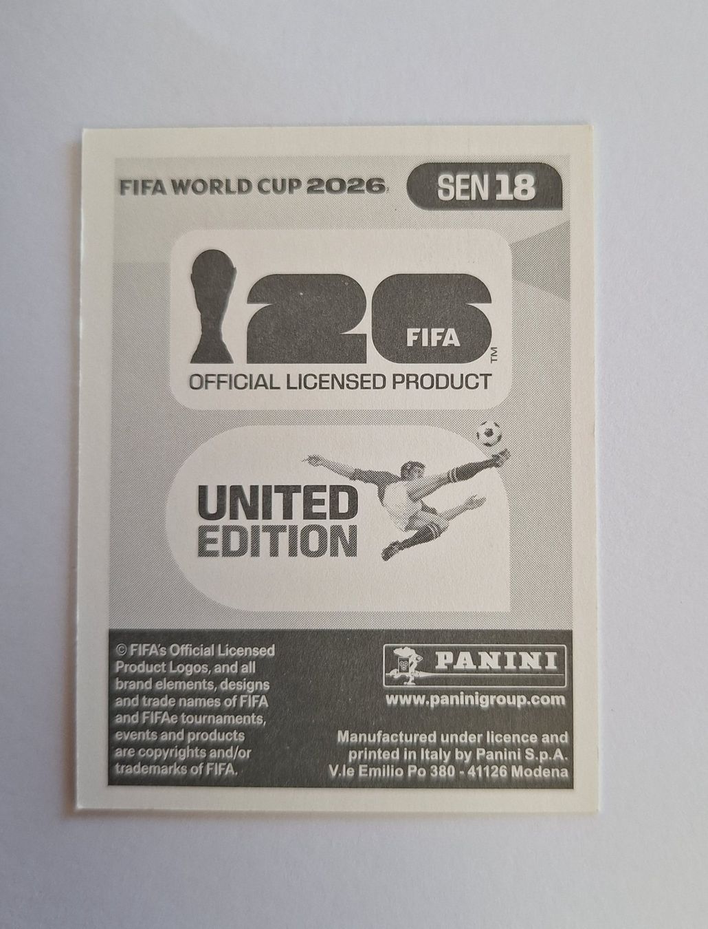 Panini Carte collezionabili: Panini Iliman Ndiaye SEN 18 – Nuovo (secondo la descrizione) da Romanens venduto da Crocette 1