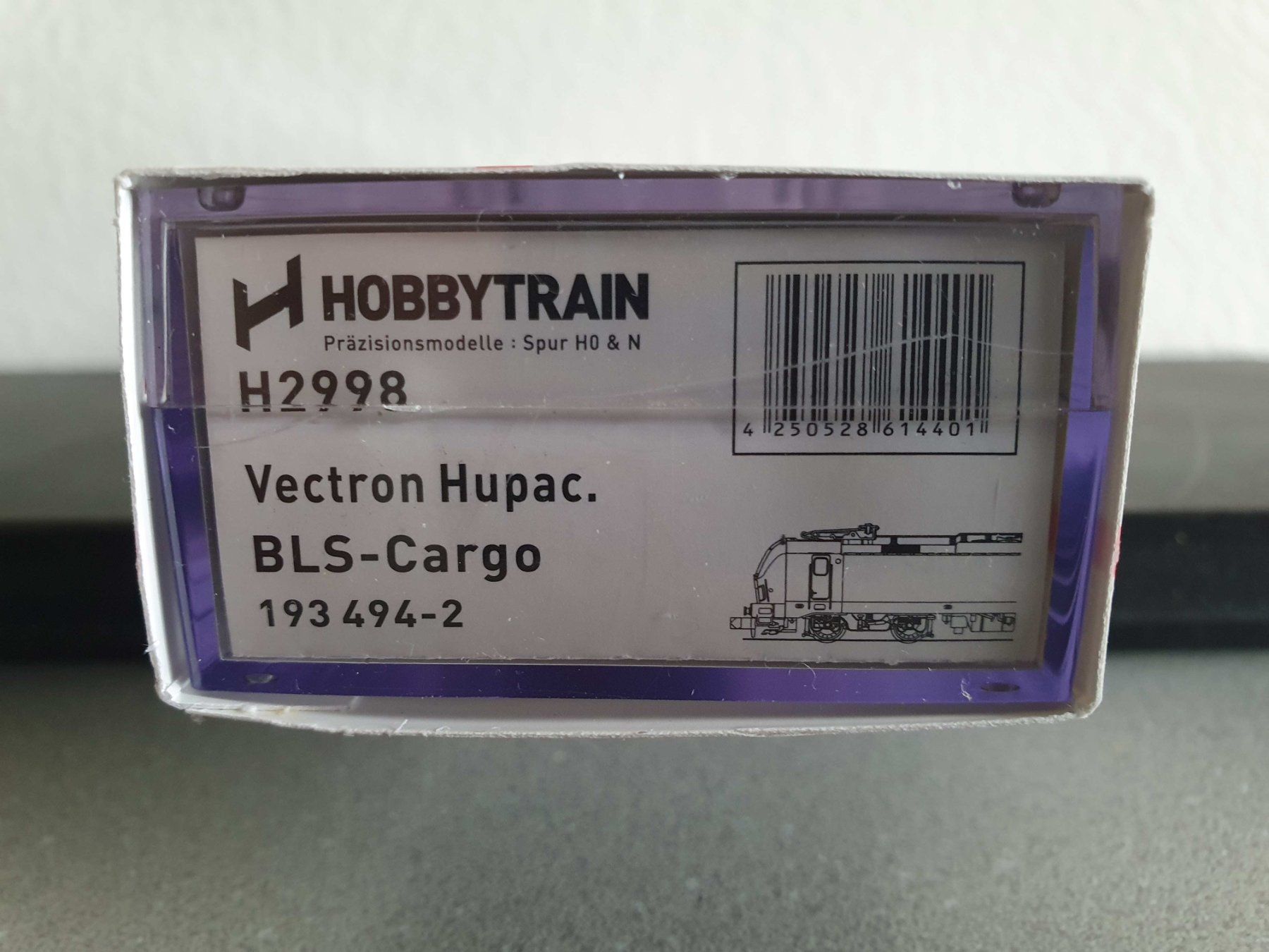 Hobbytrain Modellini di ferrovie: HobbyTrain Vectron Hupac. BLS Cargo N – Usato da Henau venduto da fag_lzx9 2
