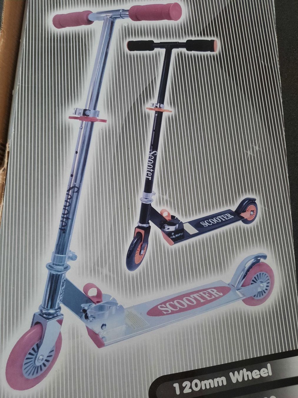 Fahrzeuge für Kinder: Kick Scooter / Trotti / Roller pink – Neu und originalverpackt aus Oberönz von oen_2ymk 1
