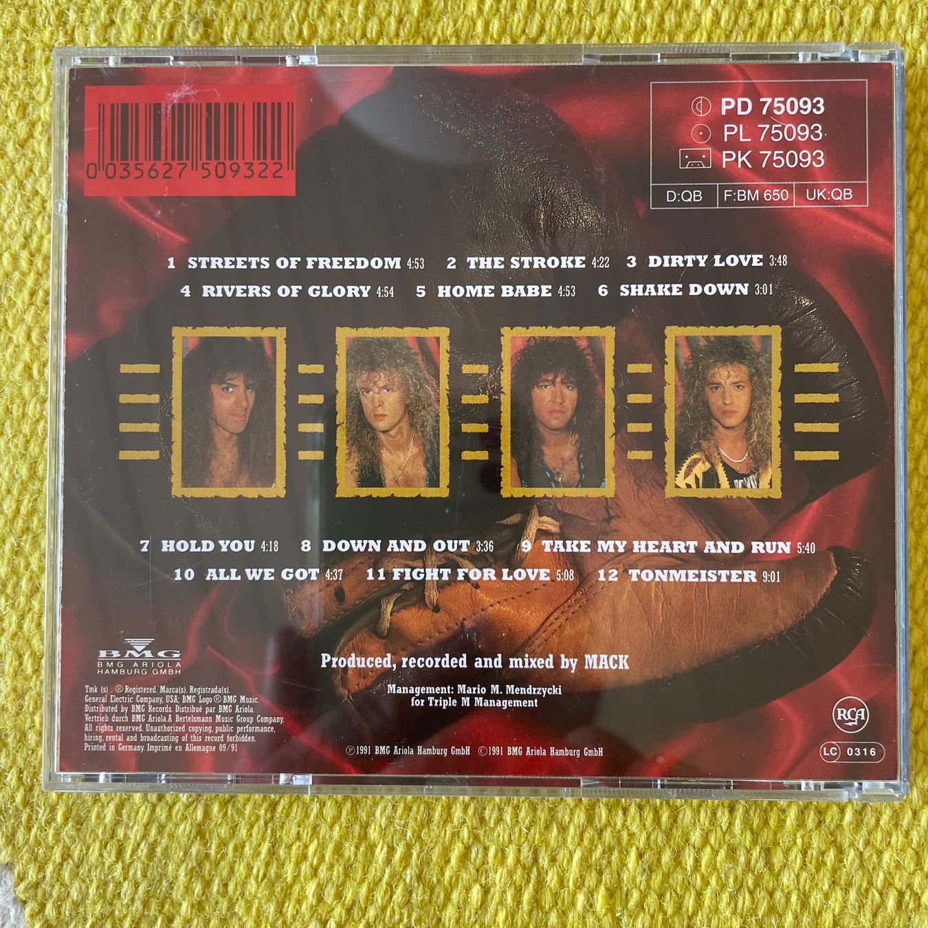 CD: BONFIRE-KNOCK OUT – Usato da Rorschacherberg venduto da CD-Roli 1