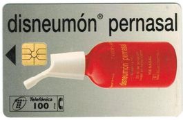 Privat Telefonkarte Spanien Disneumón