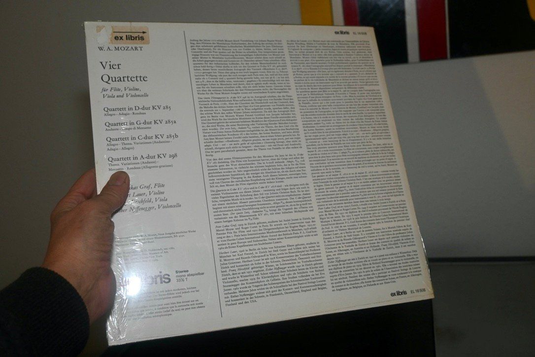 Schallplatten: NEU Mozart - Vier Quartette NYFFENEGGER VERSIEGELT – Neu und originalverpackt aus Pfaffhausen von mono_rec 1