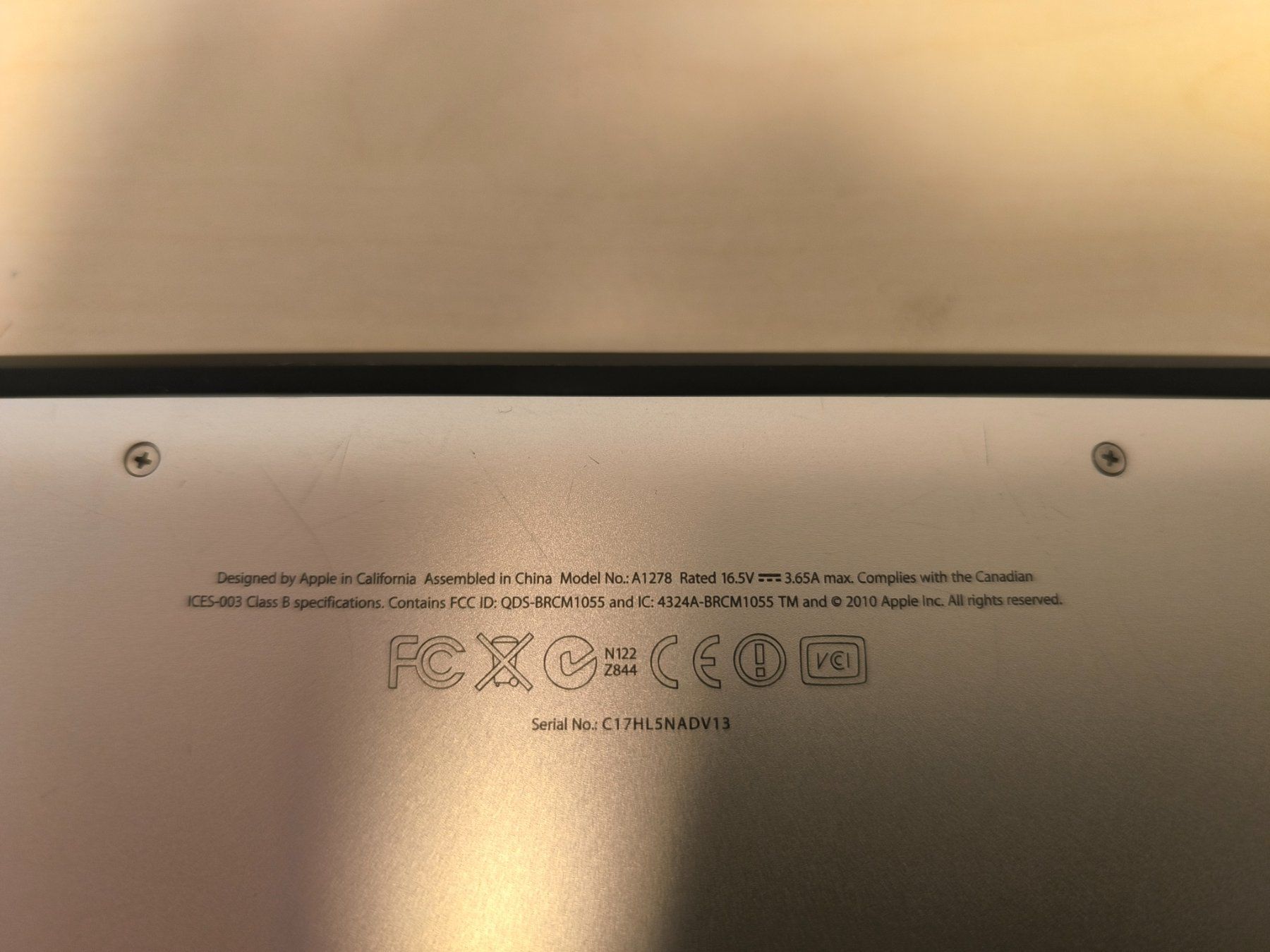 Apple Notebook: mac book pro c17HL5NADV13 – Usato da Böbikon venduto da Mondi2 4