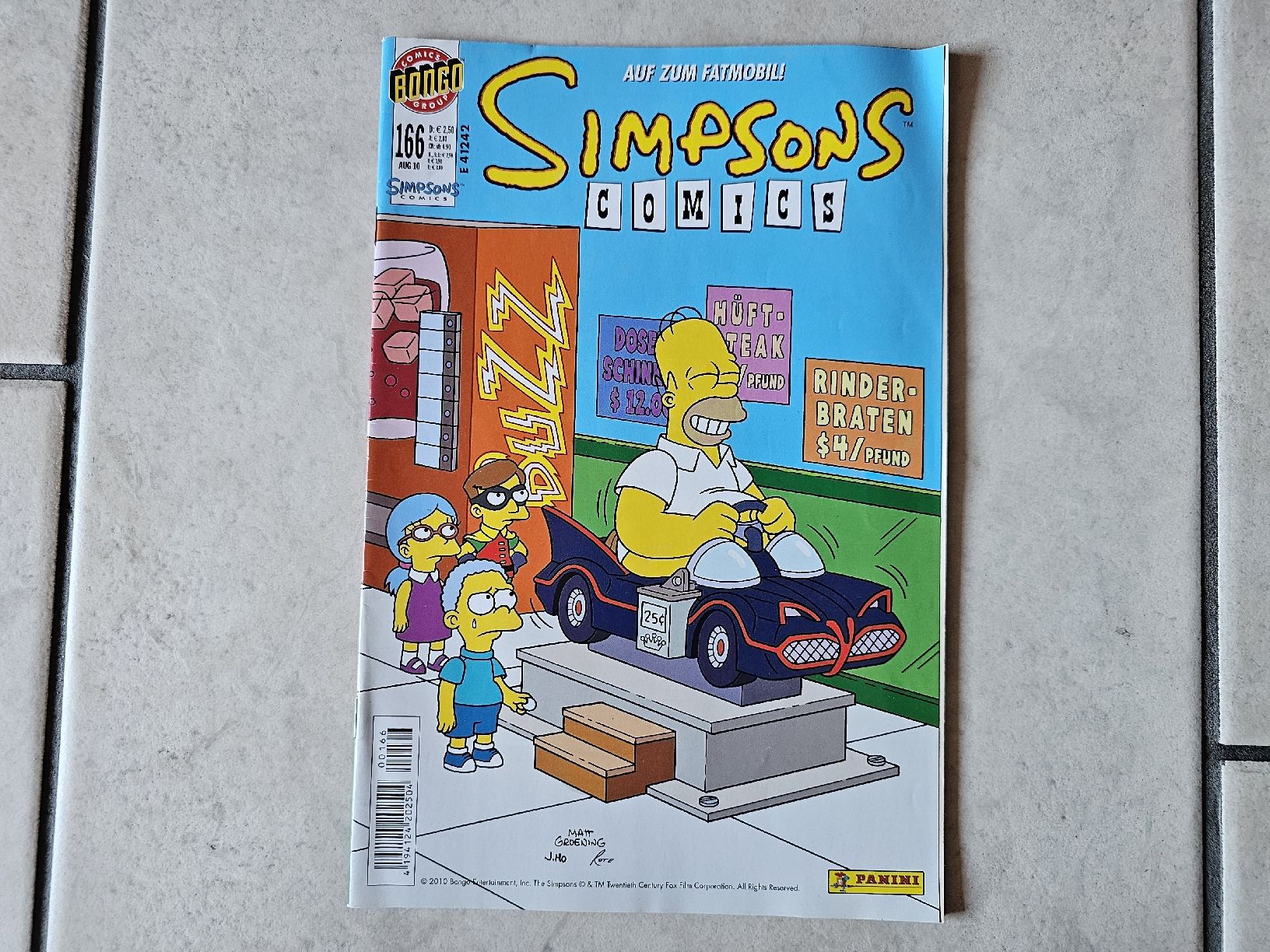 BD: Simpsons Comic  -  Heft #166 – D'occasion à Schneisingen par backstore24