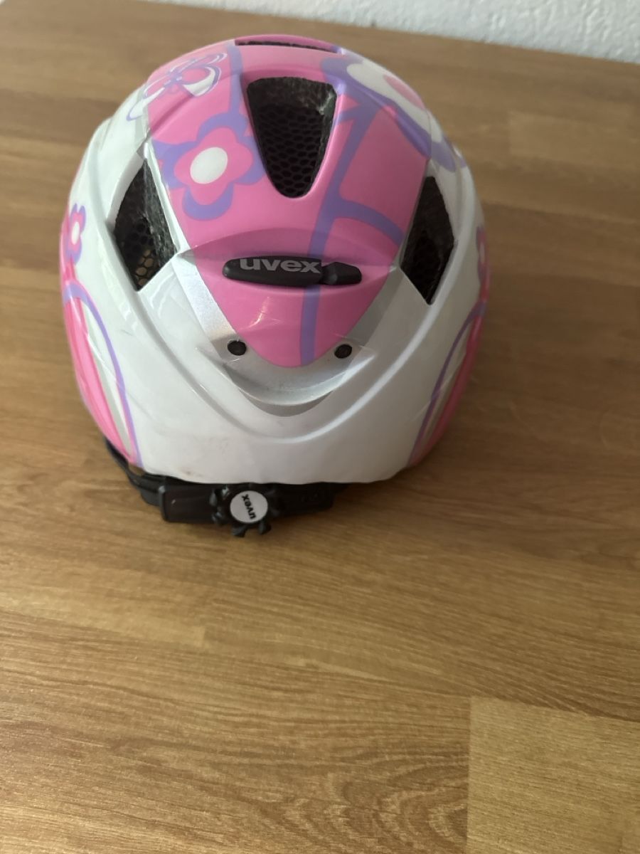 Uvex Caschi: Uvex Kinderhelm, Blumenmuster, Grösse ca. 46-52cm – Usato da Zürich venduto da dun_k7s7 2