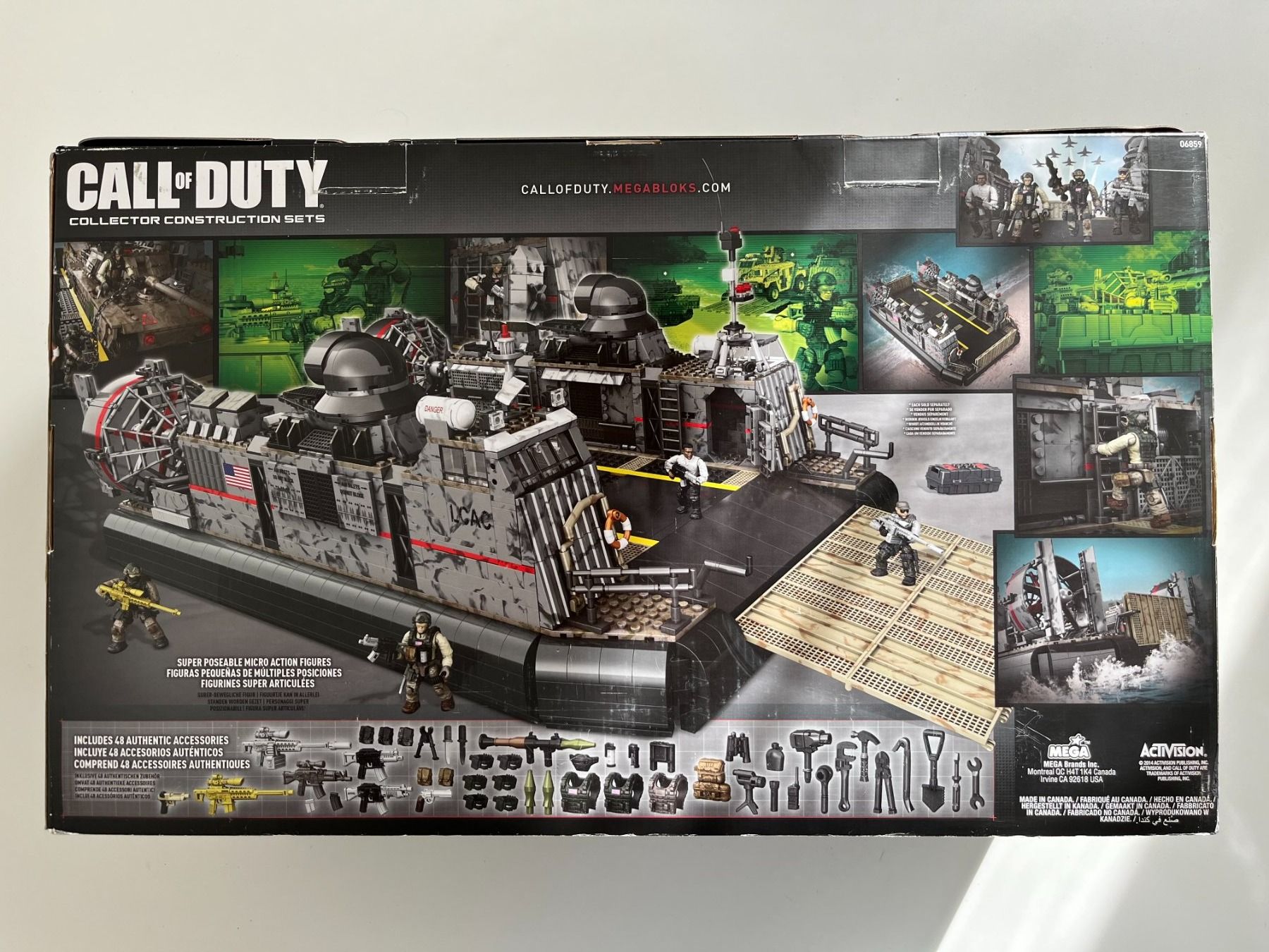 Call of Duty Mega Bloks Collector Series Hovercraft OVP Acheter sur Ricardo
