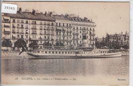 Geneve - La "Suisse" a l'Embarcadere
