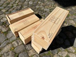Einzelweinkiste mit Schiebedeckel