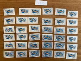 72Fr Flugpost Frankaturware postfrisch ungestempelt Schweiz
