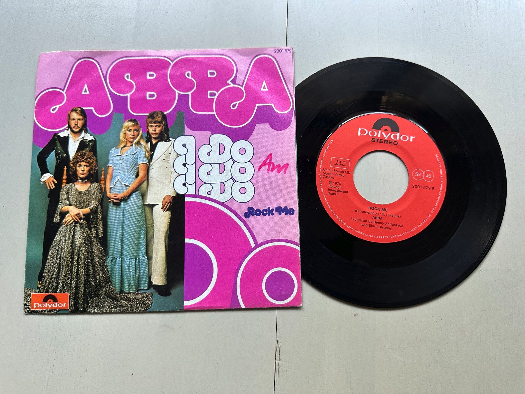 Dischi in vinile: ABBA rare Single Knowing Österreich Pressung differnt I do I – Usato da Basel venduto da Partridge 1