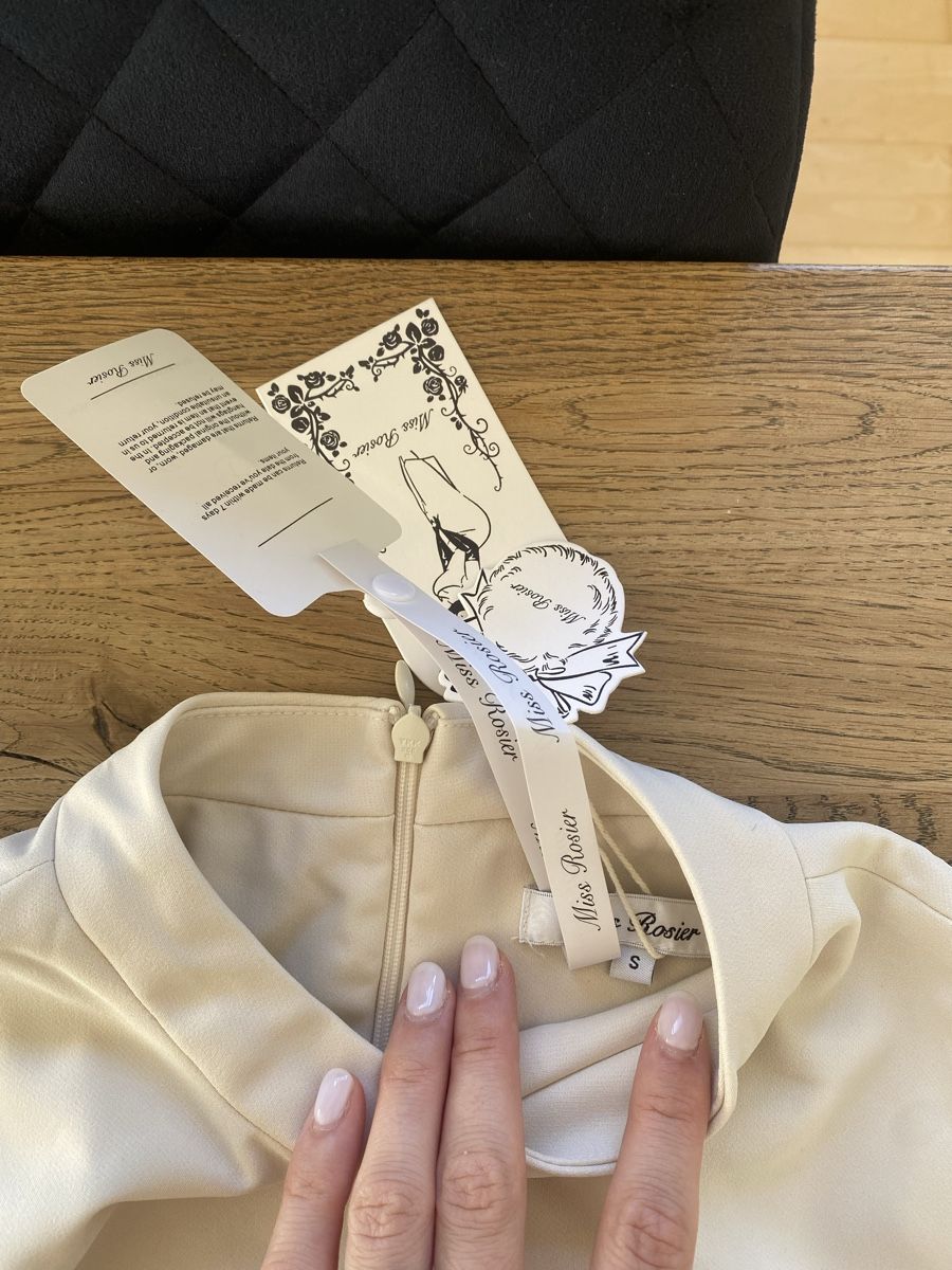 Vestiti: Langarm Kleid beige S Neu – Nuovo e nell'imballaggio originale da Köniz venduto da dia_rs6m 8