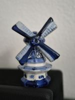 Delfter Blau Windmühle – Handbemalt – Vintage Keramik