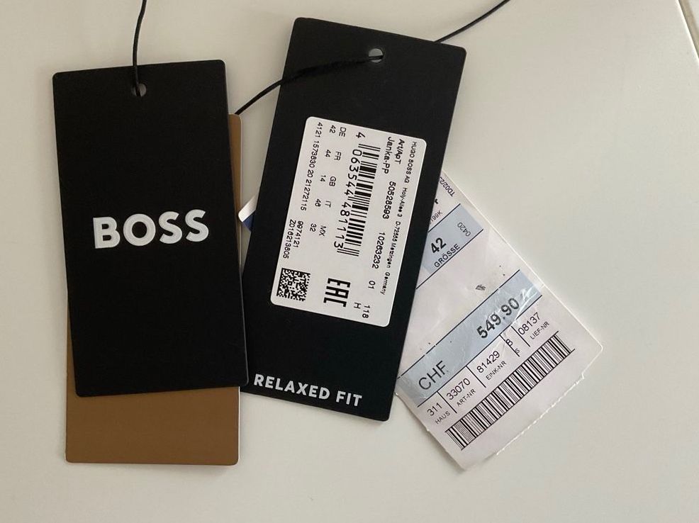 Hugo Boss Giacche: Boss Damen Blazer, Offwhite, Gr. 42 – Nuovo (secondo la descrizione) da Buchs ZH venduto da Automatic007 7