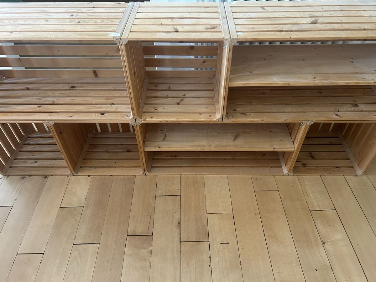 Regale: Regal aus Holzkisten – Gebraucht aus zürich von lis_9nv5 2