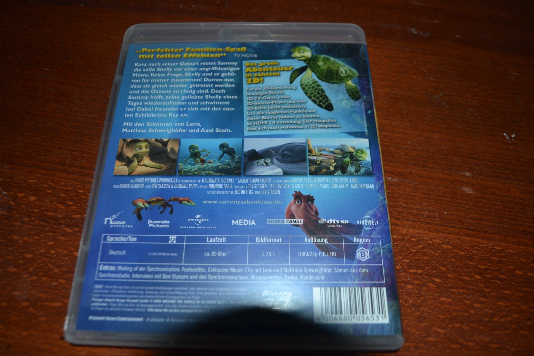 Tutti i DVDs: Sammys Abenteuer in 3D – Usato da Laupen ZH venduto da chefdom 1