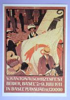 Plakat für V. Kantonalschützenfest beider Basel