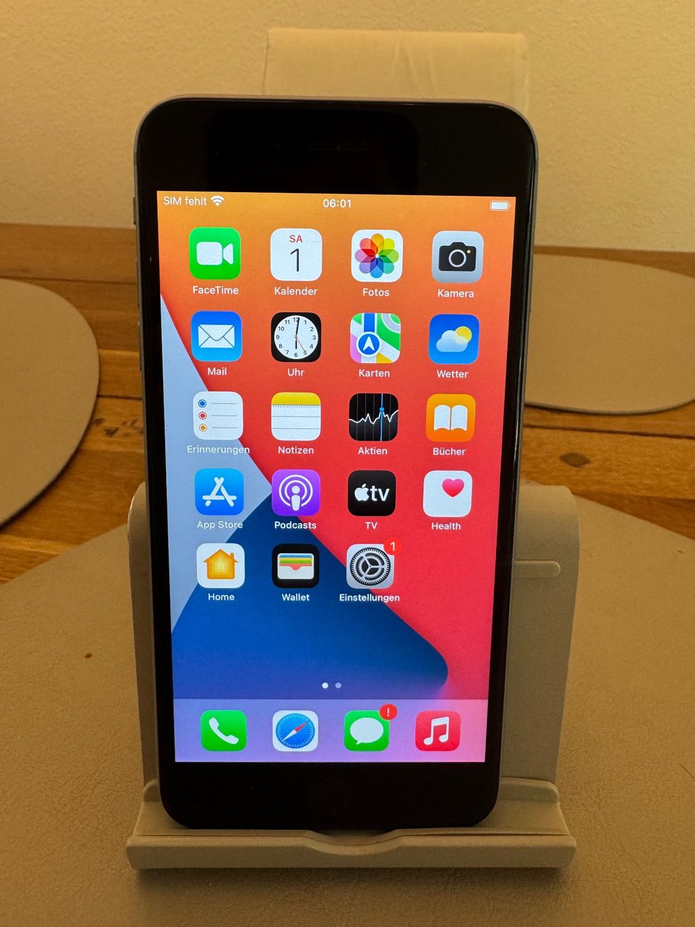 Apple Portables: iPhone 6s Plus 100% Akku Kapazität – D'occasion à Adliswil par Busys