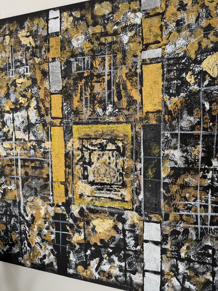 Dipinti: Abstraktes Wandbild, Unikat – Nuovo e nell'imballaggio originale da Lachen SZ venduto da artbyblondangel 2
