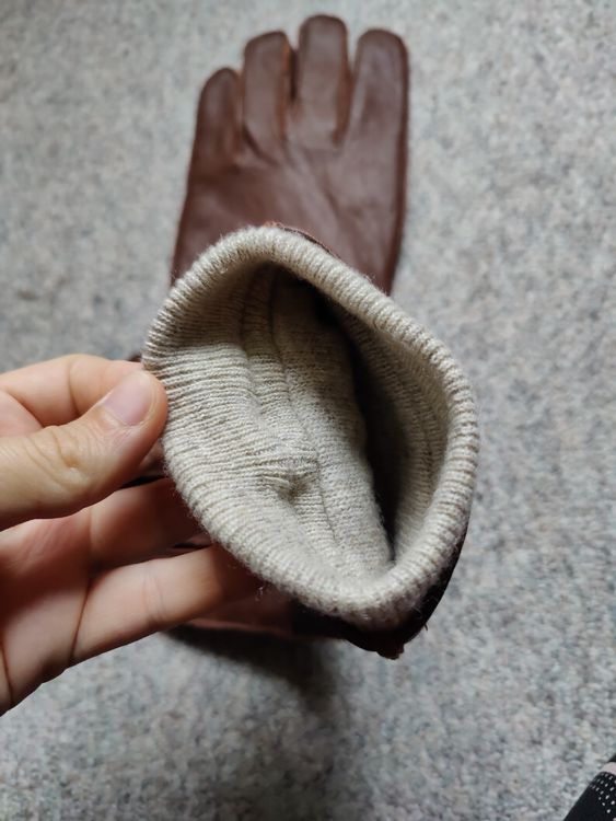 Migros Autres accessoires hommes: Braune Lederhandschuhe, Herren Handschuhe, Winter Top! – Neuf (Voir description) à Adliswil par Shelu712 2