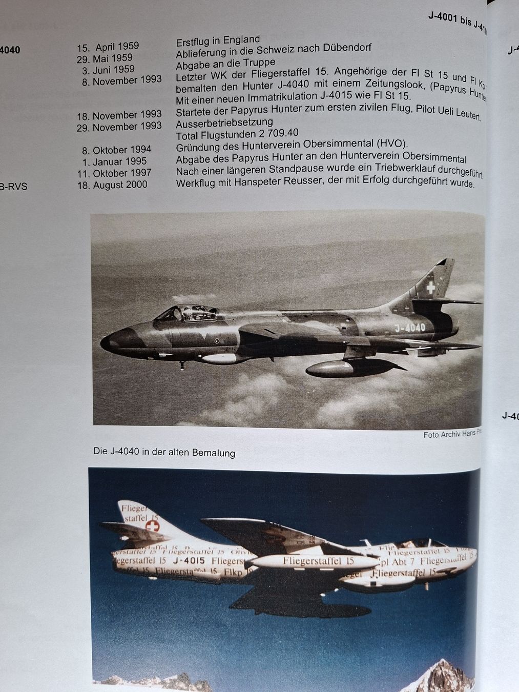 Riviste & Magazine: Magazin , Die Geschichte der Schweizer Hunter-Flotte  – Usato da Schwanden Sigrisw venduto da len_9yqg 7
