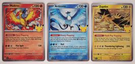 Articuno & Moltres & Zapdos / Black Star Promo