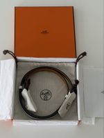 Hermès Kelly  Gürtel Damen  Weiss Leder  guter Zustand