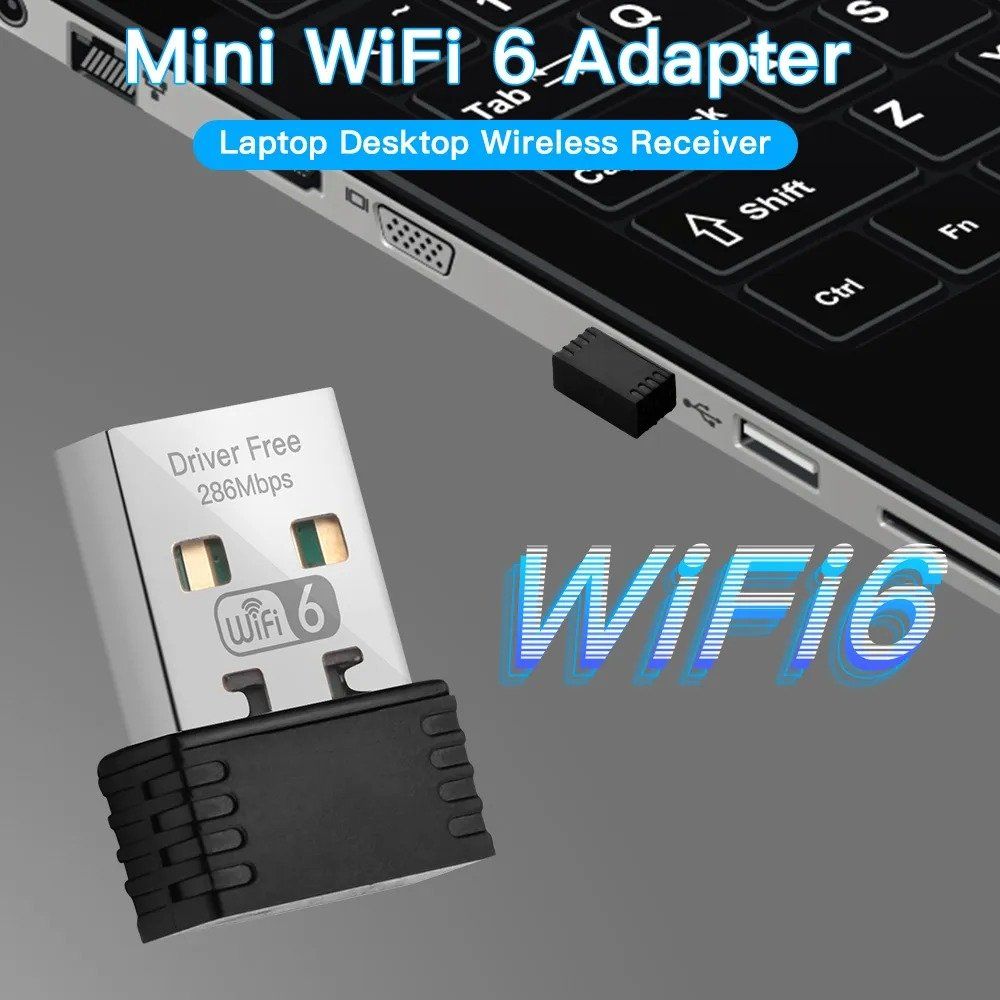 Chiavette USB: USB WLAN Stick 2.4 GHz WiFi Adapter Wifi4 – Nuovo e nell'imballaggio originale da Hundwil venduto da Mr.Wong 4
