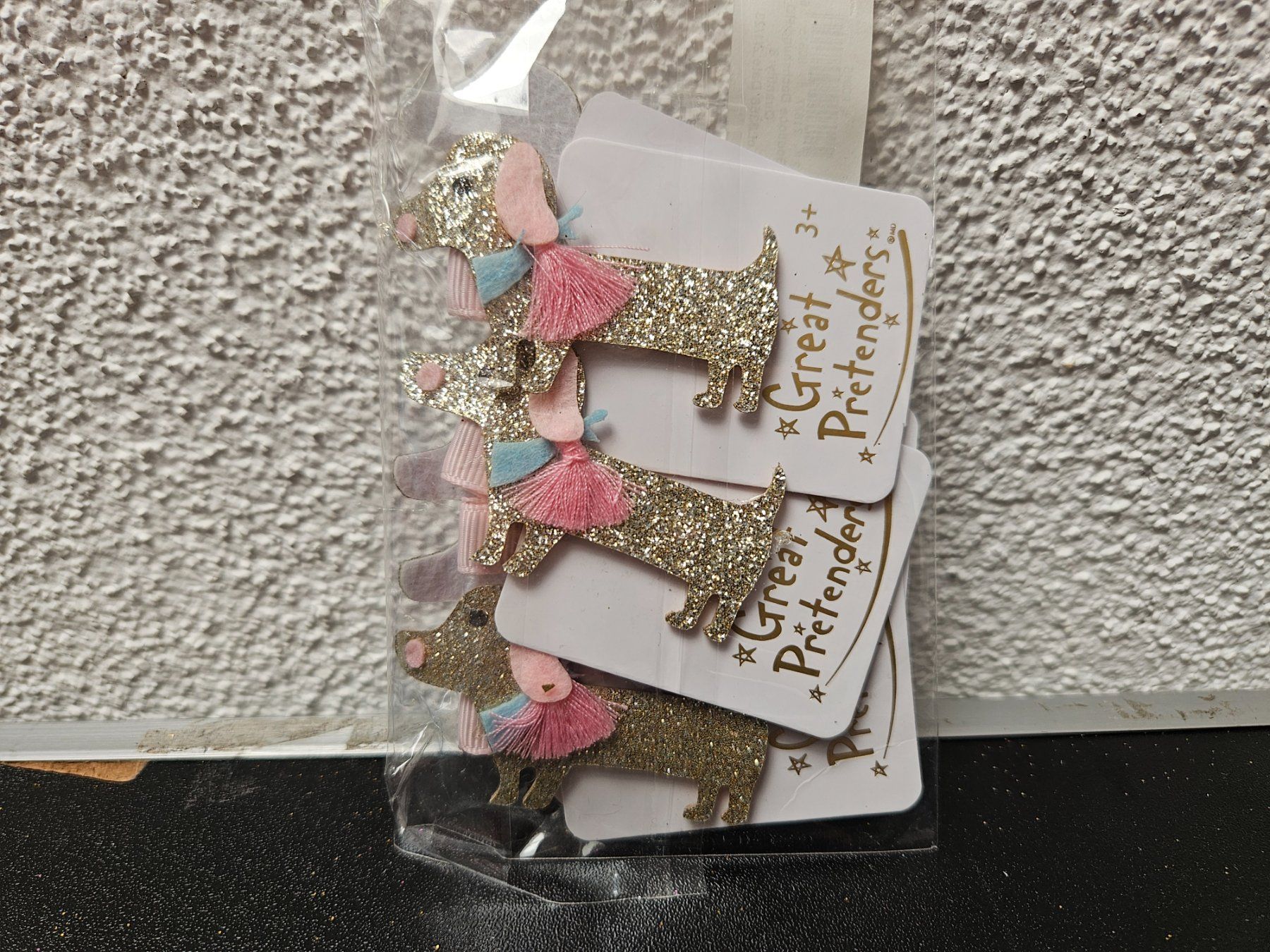 Accessori per capelli: Neu - Haarclip Dackel 6 Stk. – Nuovo e nell'imballaggio originale da Dagmersellen venduto da J_RP_Dagmersellen