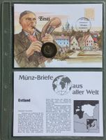 Münzbrief Estland 🇪🇪 1992