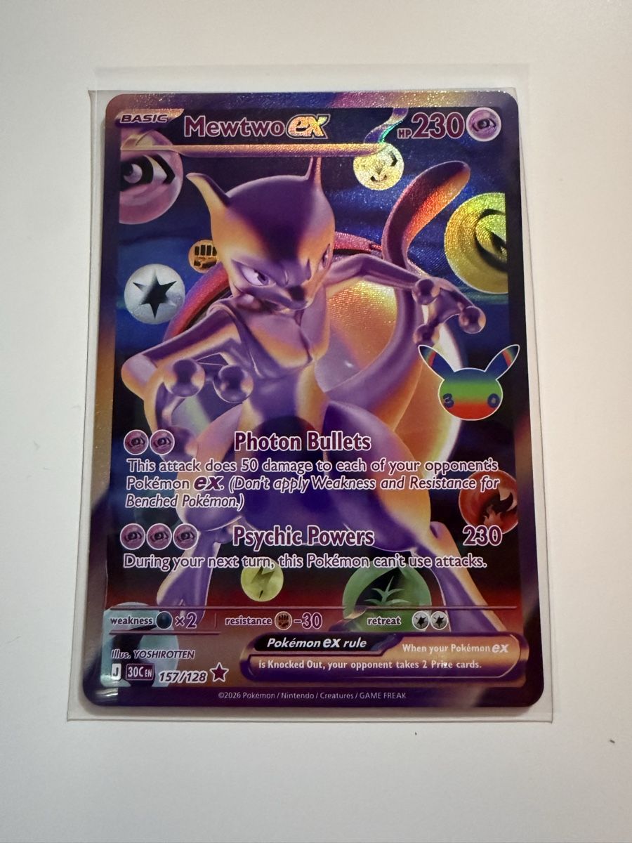 Pokémon Cartes à collectionner: Mewtwo Ex / 30th / Englsih – Neuf (Voir description) à Weite par Spirexx
