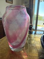 Magnifique vase cristal de Bohème 