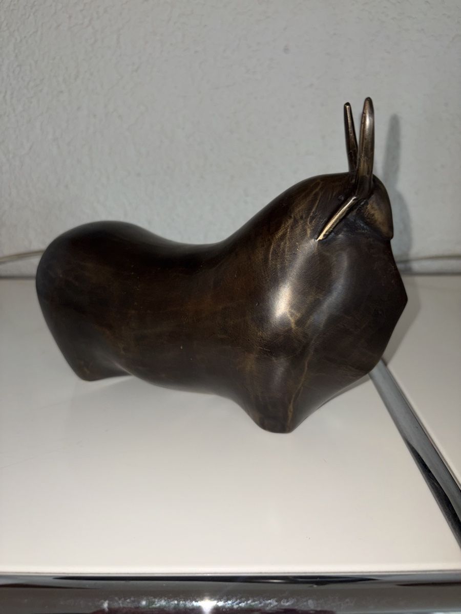 Sculture & Statue: Bronzeskulptur,  prächtiger Stier – Nuovo (secondo la descrizione) da Zürich venduto da eileenchen1 4