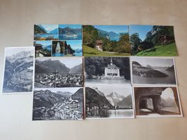 10 x Karten Kanton Uri ab 1937