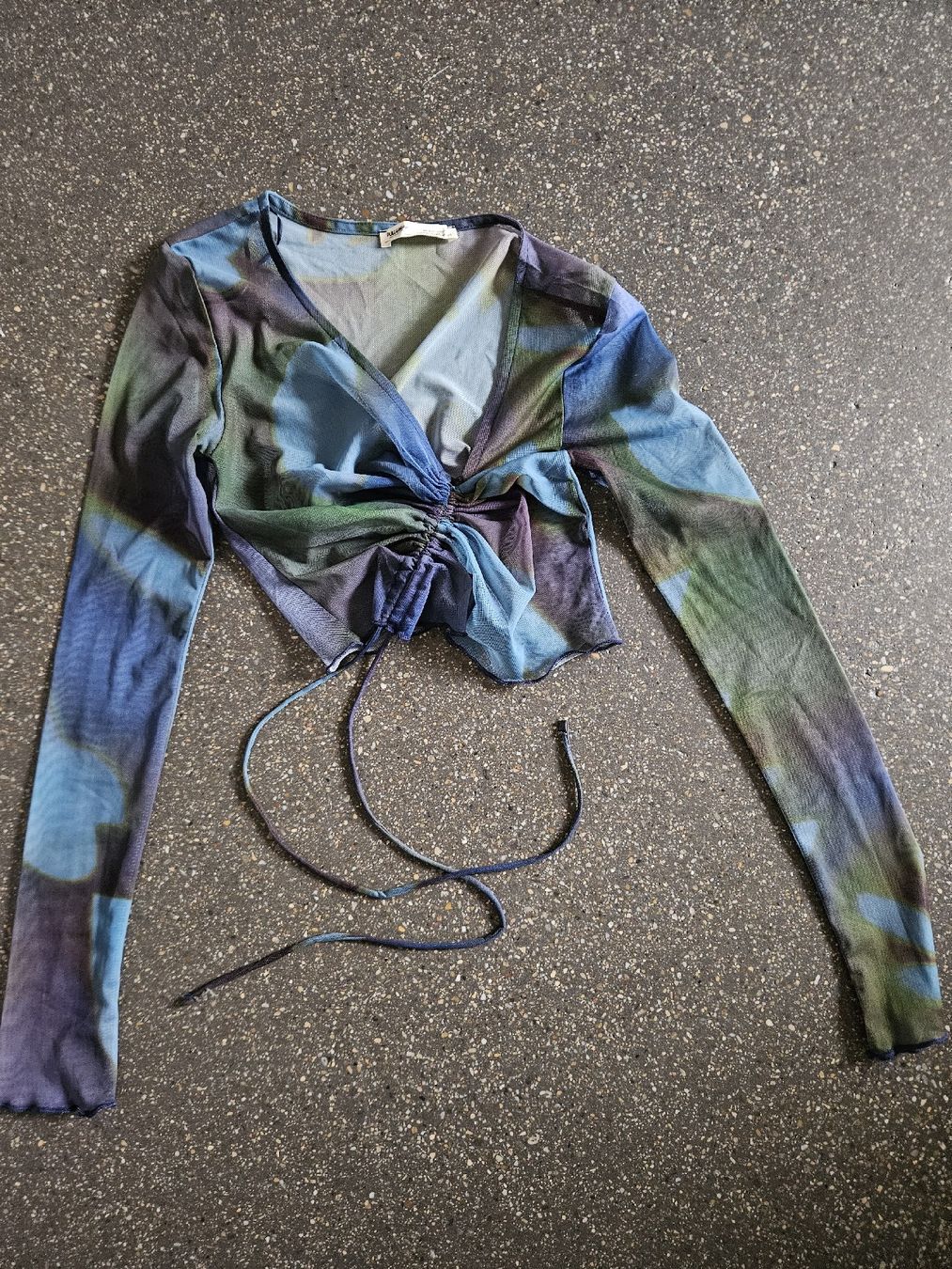 Pull&Bear Tops: Pull&Bear  Top Print Langarm XS neuwertig meches – Neu (gemäss Beschreibung) aus Anwil von tamoos 3