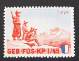 Soldatenmarken - Gebirgs Füsilier Kp I/45 - Wi Inf 349 - **