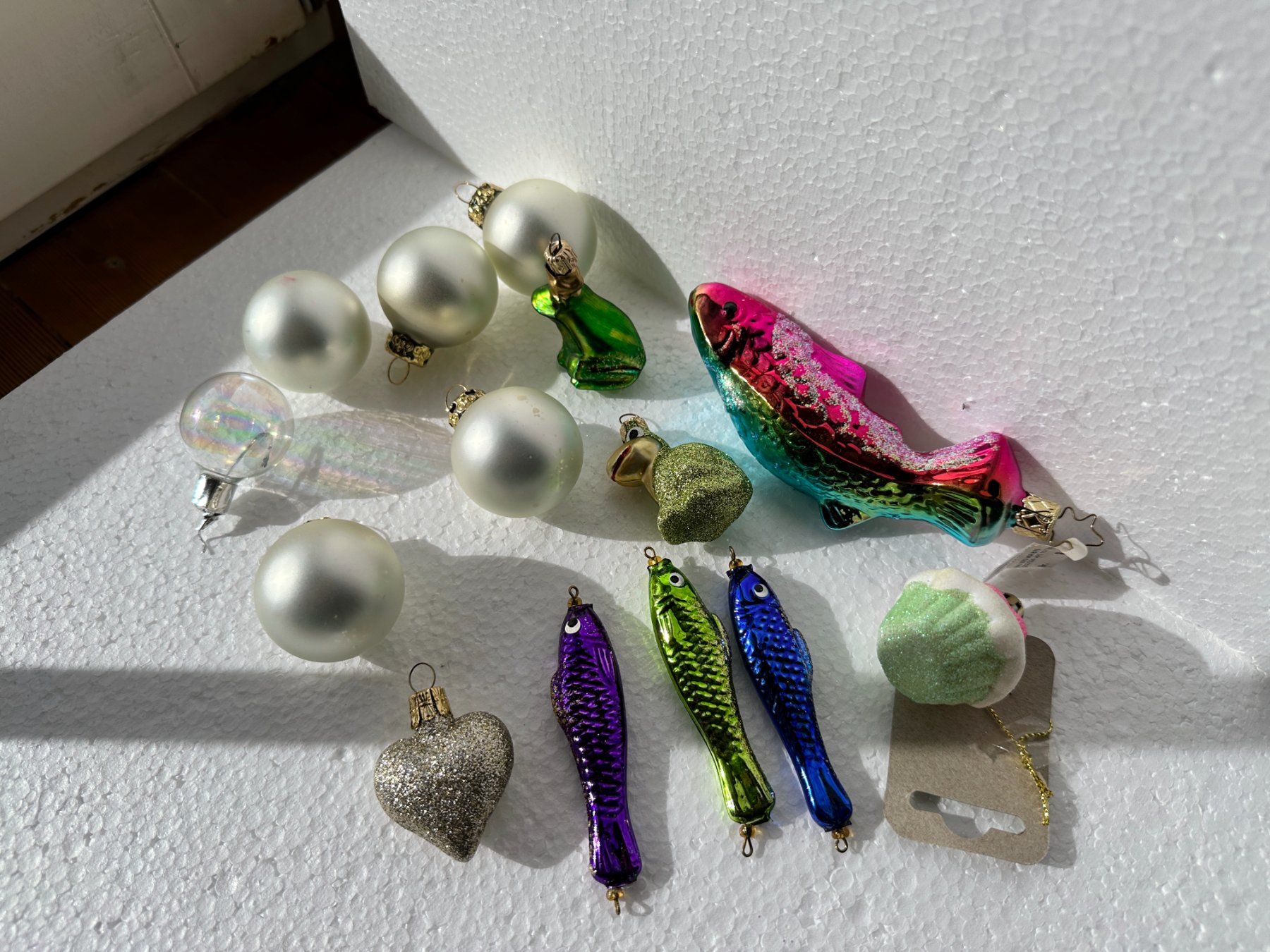 Tutte le decorazioni: Weihnachten Baumschmuck Deko bunt glitzer – Nuovo (secondo la descrizione) da Gümmenen venduto da FelizitasHermann