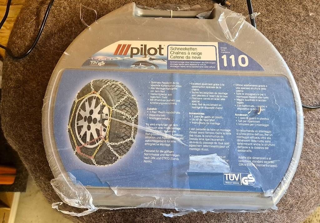 Catene da neve: Schneeketten Pilot Grösse 110 – Nuovo e nell'imballaggio originale da Düdingen venduto da Yvu2k