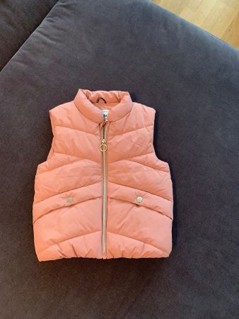 Gilet Mädchen Gr. 122, Altrosa