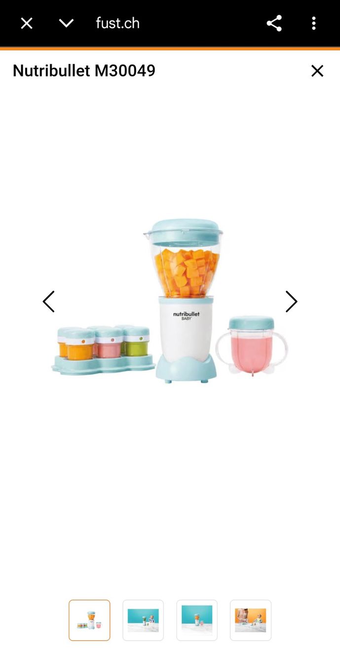 Nutribullet Küchengeräte: NutriBullet Baby – Neu und originalverpackt aus triesenberg von Hosman1