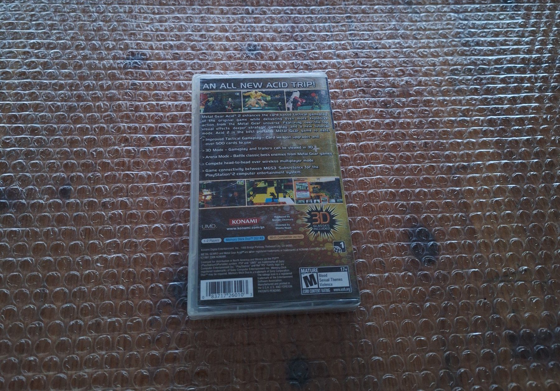 Sony Spiele: Metal Gear Acid 2 SEALED - PSP US Version – Neu und originalverpackt aus Altstätten SG von GGsGameshop 1